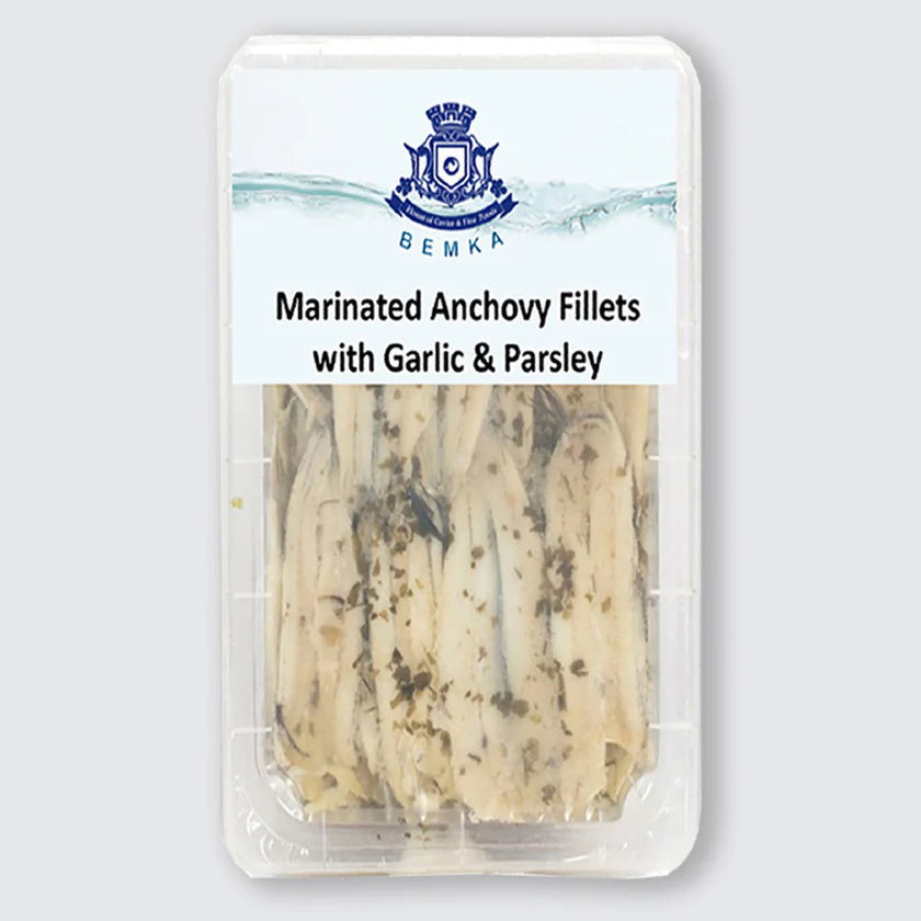 Marinated Anchovy In Garlic Parsley 7 Oz